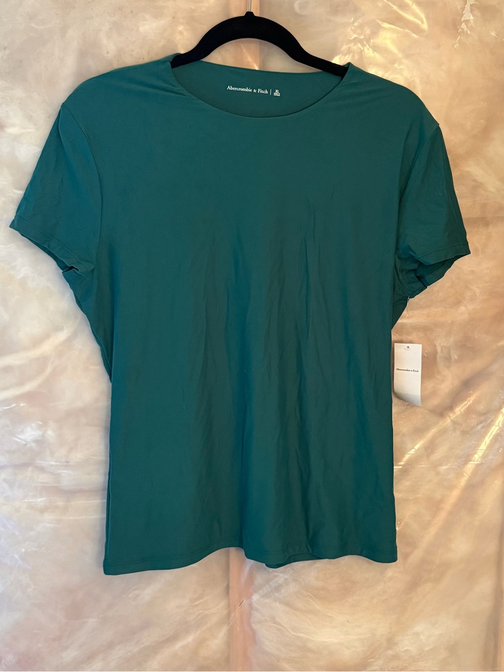 Abercrombie & Fitch Short Sleeve Crew Tee in Teal